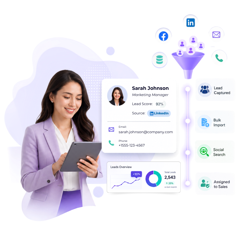 FAB CRM to Manage Every Lead Journey